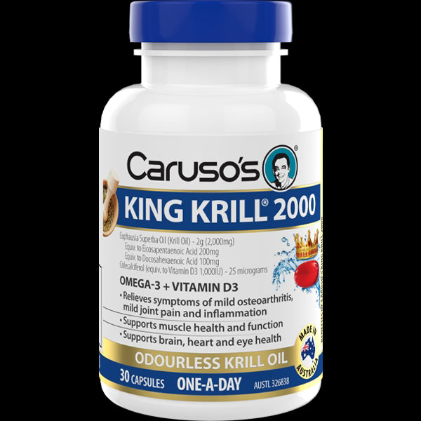 Caruso's King Krill 2000mg 30caps