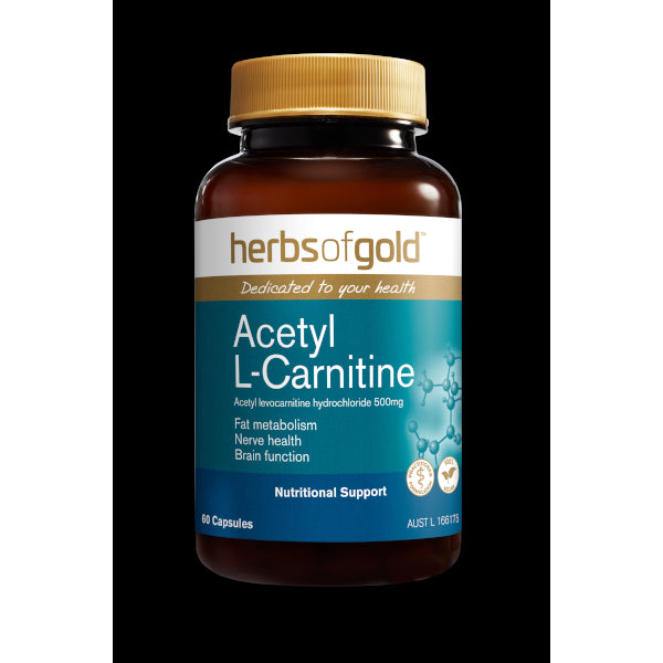 Herbs of Gold Acetyl L-Carnitine 60caps