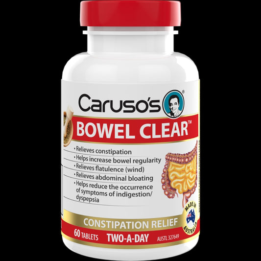 Caruso's Bowel Clear 60tabs