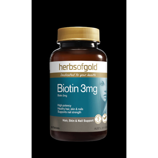 Herbs of Gold Biotin 3mg 60tabs