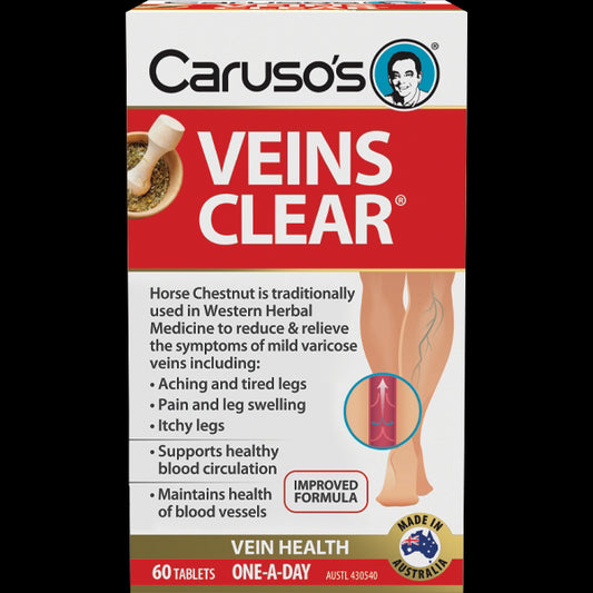 Caruso's Veins Clear 60tabs