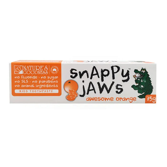 Nature's Goodness Snappy Jaws Orange Toothpaste 75g