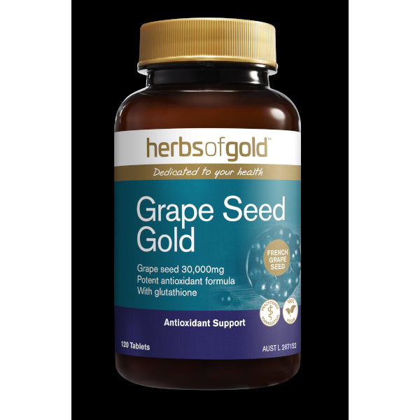 Herbs of Gold Grape Seed Gold 60tabs