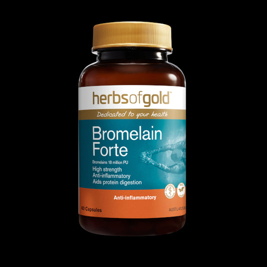 Herbs of Gold Bromelain Forte 60caps