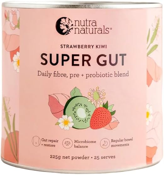 Nutra Naturals Super Gut Straw/Kiwi 225g