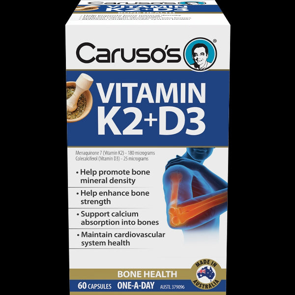 Caruso's Vitamin K2+D3 60caps