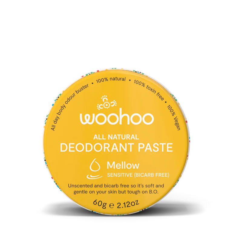 Woohoo All Natural Deodorant Paste Tin - Mellow