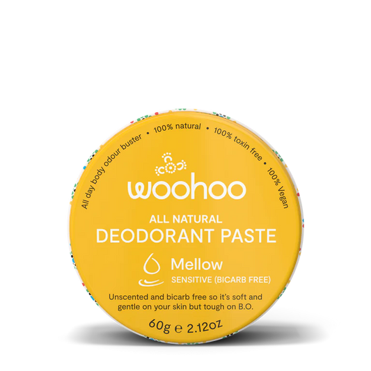 Woohoo All Natural Deodorant Paste Tin - Mellow