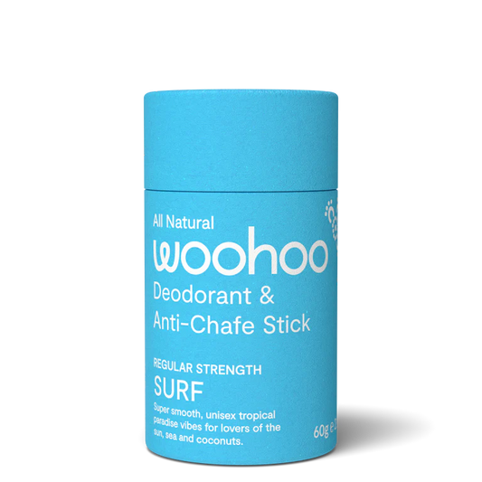 Woohoo All Natural Deodorant & Anti-Chafe Stick - Surf