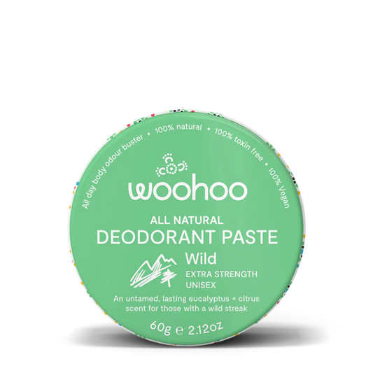 Woohoo All-Natural Deodorant Paste Tin - Wild