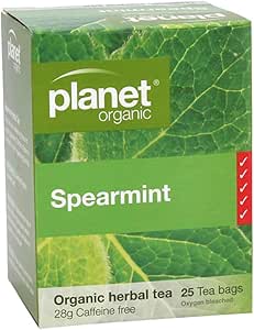 Planet Organic Spearmint Tea 25tb