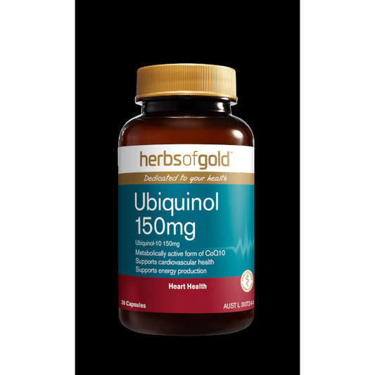 Herbs of Gold Ubiquinol 150mg 30 caps