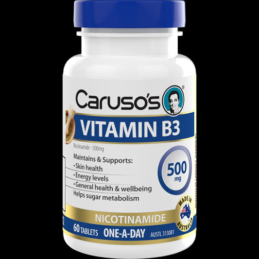 Caruso's Vitamin B3 500mg 60tabs