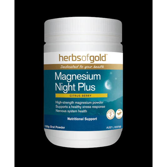 Herbs of Gold Magnesium Night plus 150gms