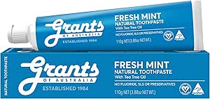 Grants Toothpaste Fresh Mint 110g