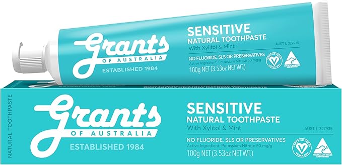 Grants Sensitive Toothpaste Mint 100gm