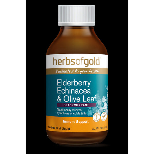 Herbs of Gold Elderberry Echinacea +OL 200ml