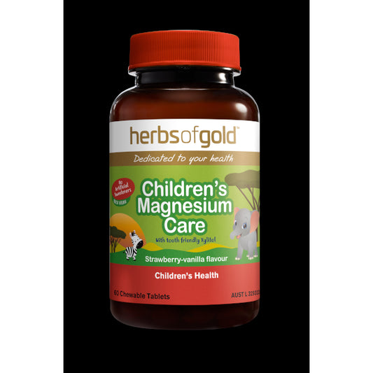 Herbs of Gold Children's Magnesium Care 60 tabs