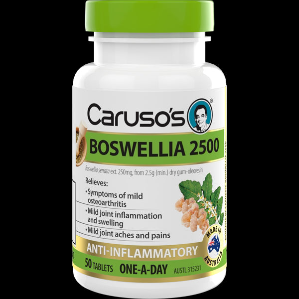 Caruso's Boswellia 2500mg 50tabs