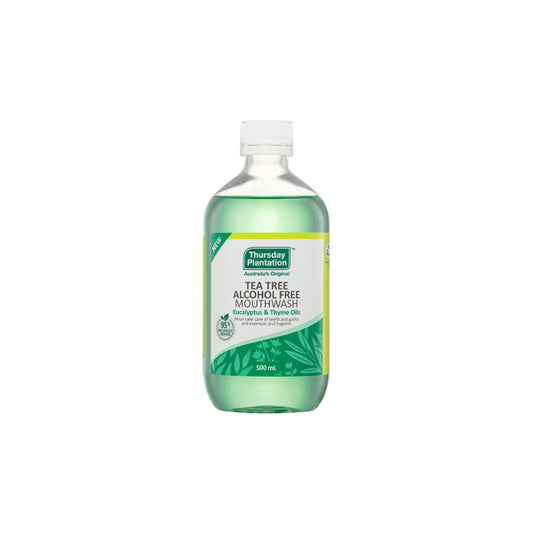 Thursday Plantation Alcohol Free Mouthwash Eucalypt/Thyme 500ml