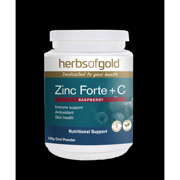 Herbs of Gold Zinc Forte + C Powder 100gm