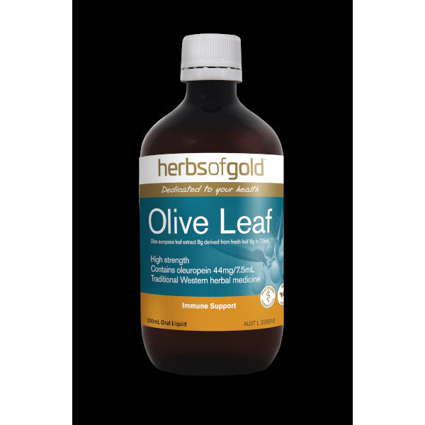 Herbs of Gold Olive Leaf Liquid 500ml