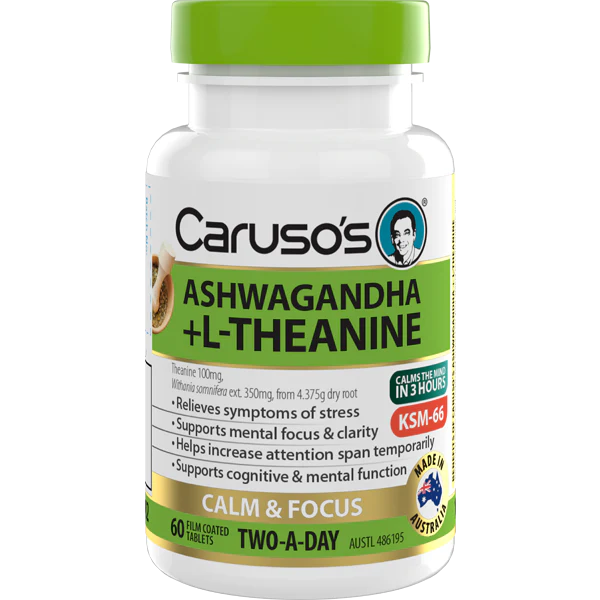 Car Ashwagandha +Theanine 60tabs