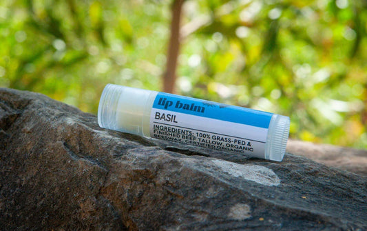 The Tallow Tribe Lip Balm Basil