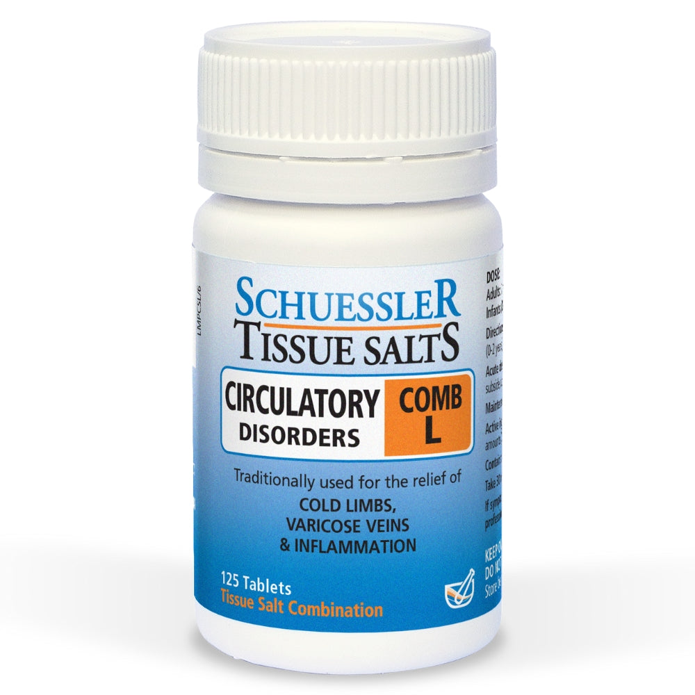 Comb L – CIRCULATORY DISORDERS | 125 Tablets