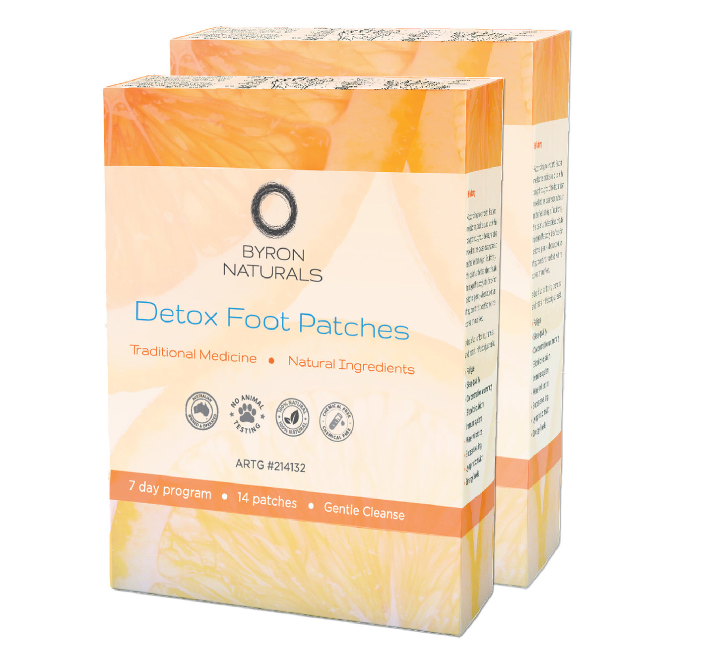 Byron Bay Detox Foot Patches 14 pairs