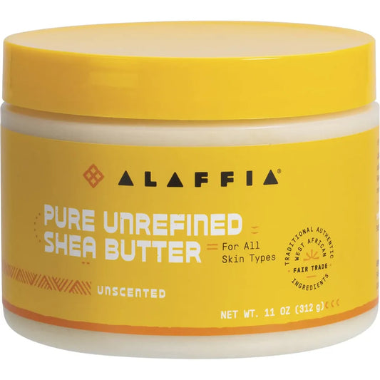 Alaffia Shea Butter Unscented 312gm