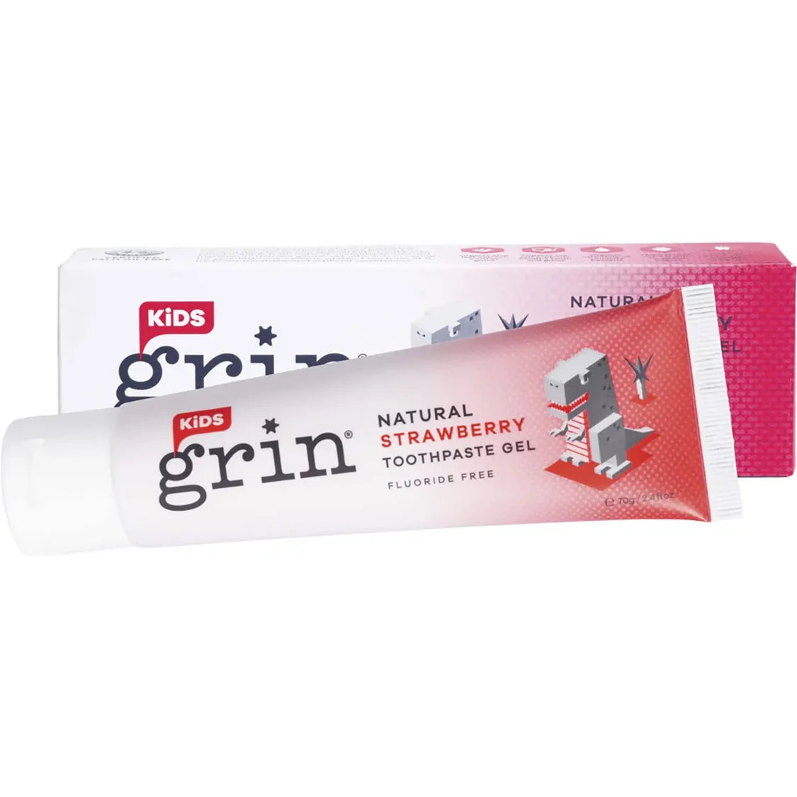 Grin Kids Strawberry Toothpaste 70g