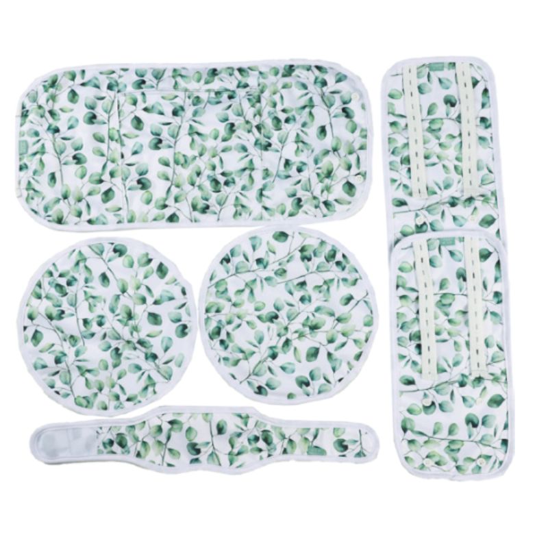 Grasses Of Life 7 Piece Castor Oil Pack with Premium Flannel Cotton