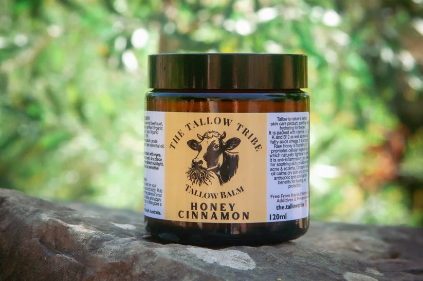 The Tallow Tribe Honey Cinnamon Tallow Balm 120ml