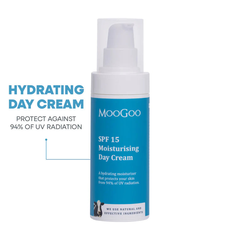 Moogoo SPF15 moisturising day cream 75gm