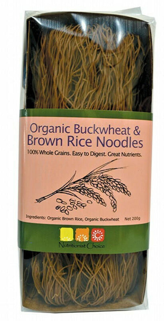 Nutritionist Choice Buckwheat & Brown Rice Noodles 200g