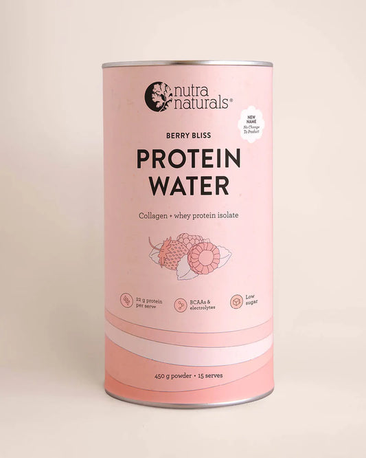 Nutra Org Protein Water Berry Bliss 450g