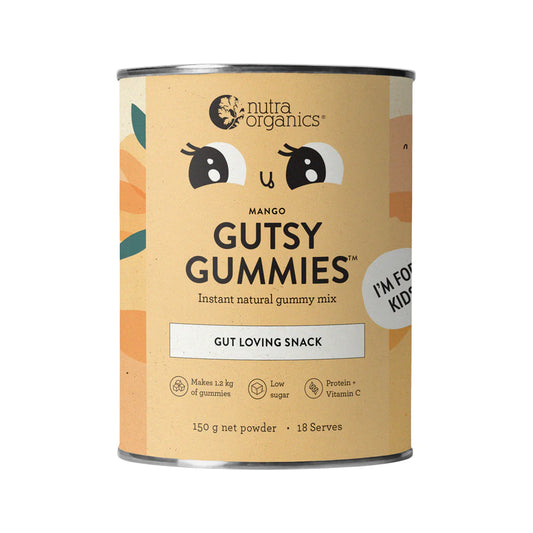 Nutra Organics Gutsy Gummies Mango 150g