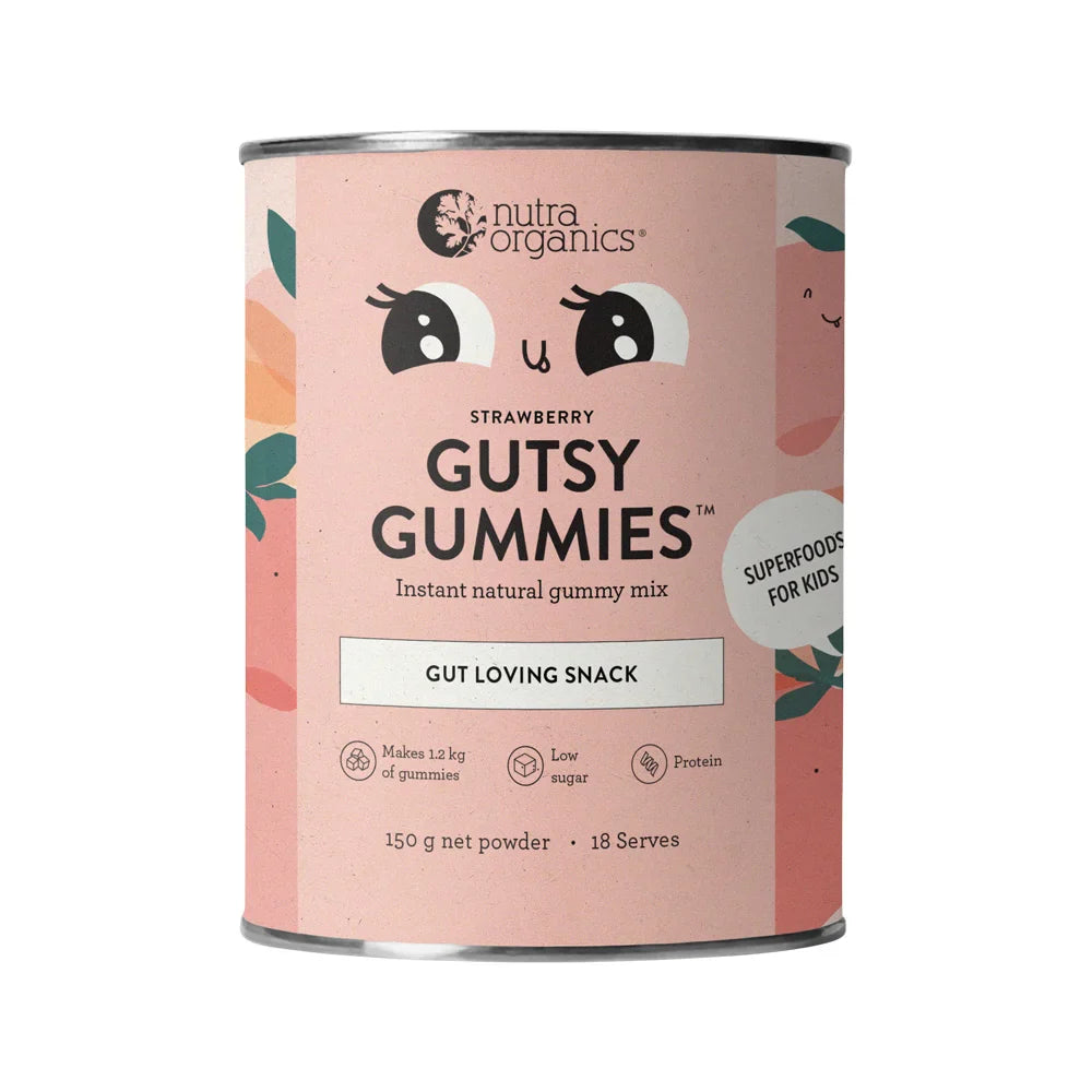 Nutra Organics Gutsy Gummies Strawberry 300g