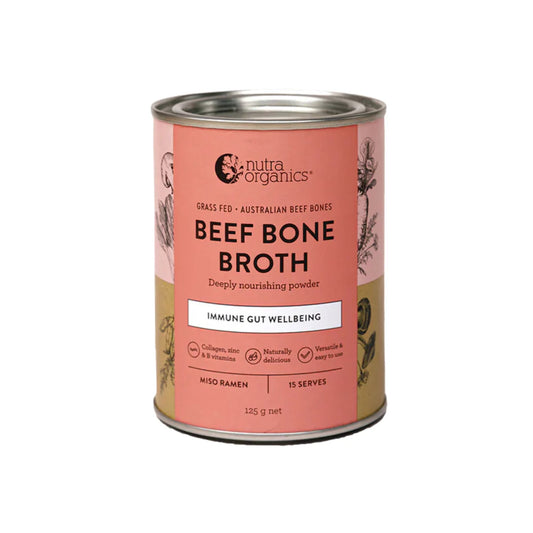 Nutra Organics Bone Broth Beef Miso Ramen 125g