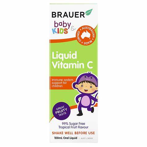 Brauer Kids Liquid Vitamin C 100ML