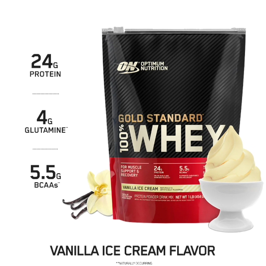 Optimum Nutrition Gold Standard Whey 454gm vanilla