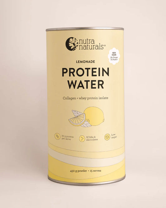 Nutra Org Protein Water Lemonade 450g