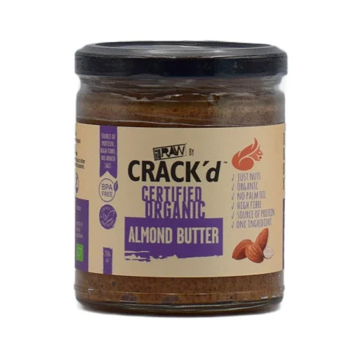 Organic Almond Butter 250g – EBO RAW
