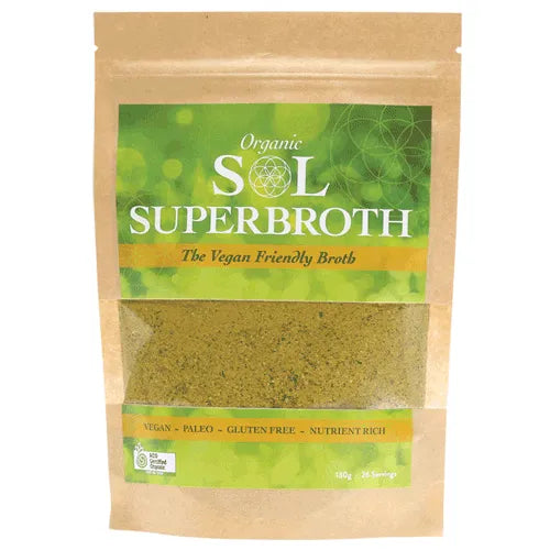 SOL ORGANICS – Superbroth – Vegan Friendly Broth (130g)