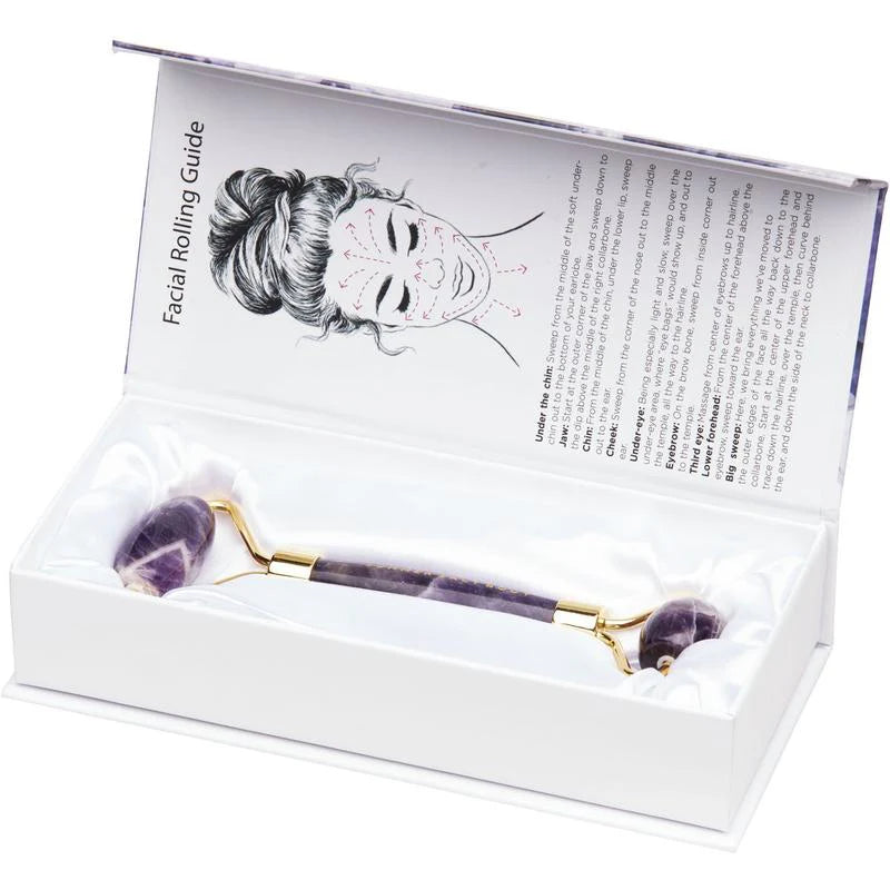 Summer Salt Body - Crystal Facial Roller - Amethyst