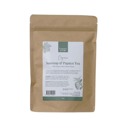 GOL Soursop & Papaya Tea Leaves 60g