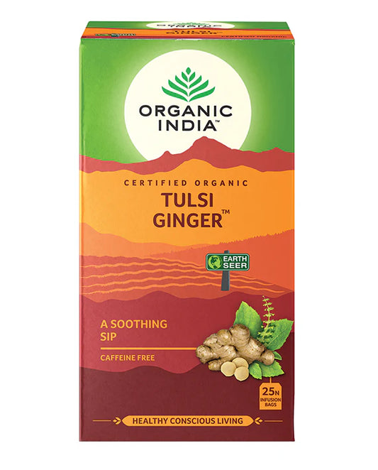 Organic India Tulsi Turmeric/Ginger tea