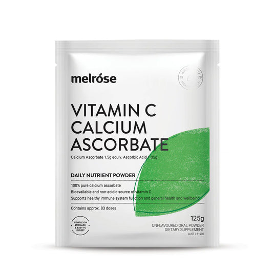 Melrose Calcium Ascorbate 125gm