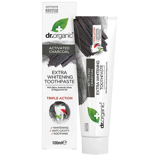 Dr Organic Charcoal Toothpaste Whitening